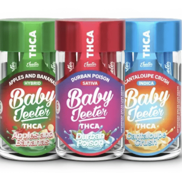 Baby Jeeter 6 Pack Pre-rolls THCa Infused